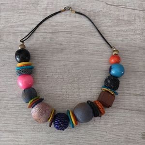 Mixed Media Necklace